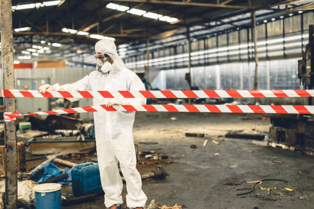 Professional Infectious Disease Decontamination technician working in Wildwood, MO